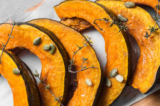 <a href="https://www.freepik.com/free-photo/delicious-baked-pumpkin-slices-close-up_10067913.htm#fromView=search&page=1&position=27&uuid=095c4168-8c73-4b56-9b7a-f924d4fdaedf">Image by freepik</a>